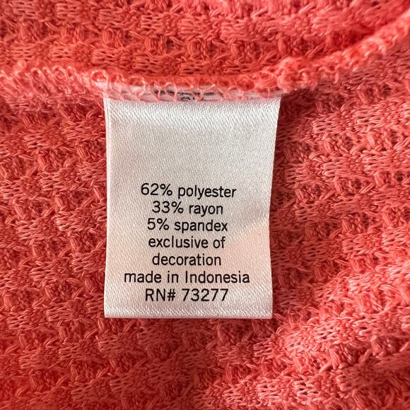 Sonoma Sweater Womens Small Waffle Knit Stretch Relaxed Soft Flowy Casual Lounge - Picture 9 of 11